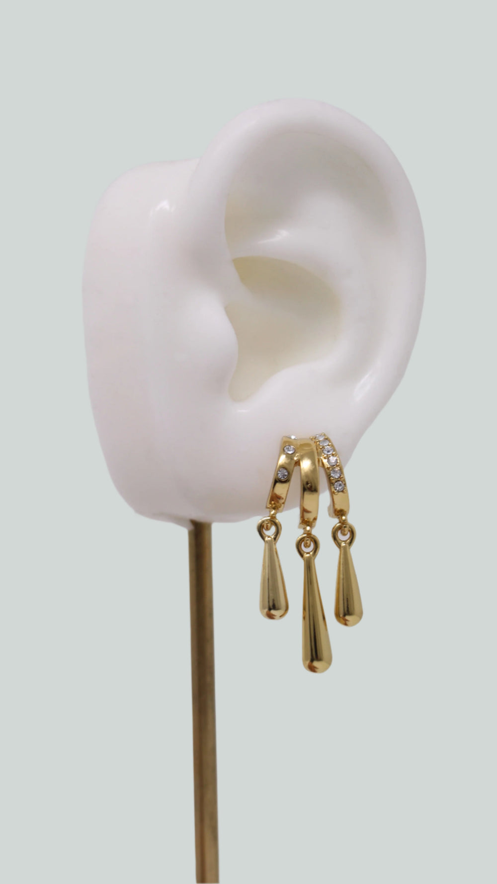 Cordelina Mini Drop earrings - LAURA CANTU JEWELRY