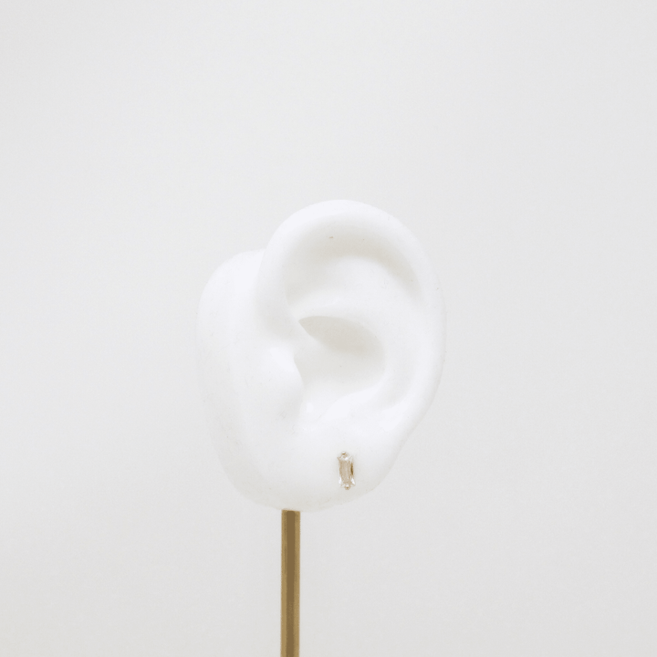 Crystal Baguette Piercing - LAURA CANTU JEWELRY