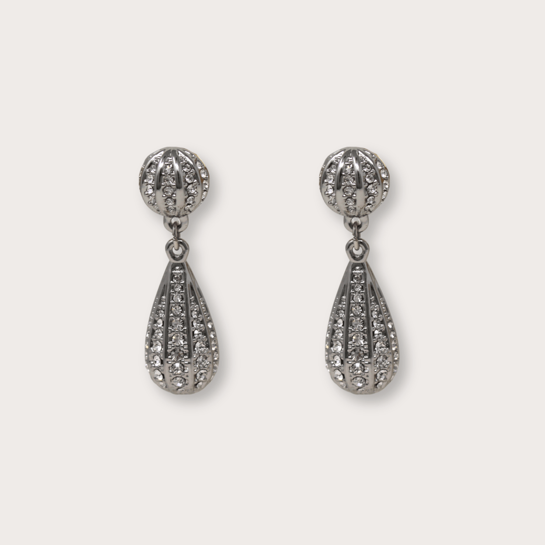 Crystal Drop Earrings - LAURA CANTU JEWELRY