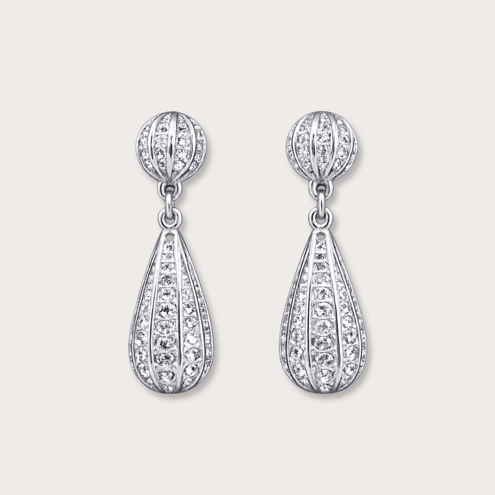 Crystal Drop Earrings - LAURA CANTU JEWELRY