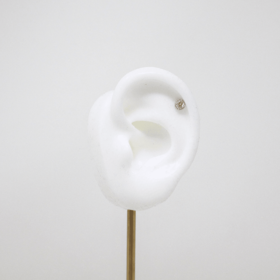 Crystal Halo Piercing - LAURA CANTU JEWELRY