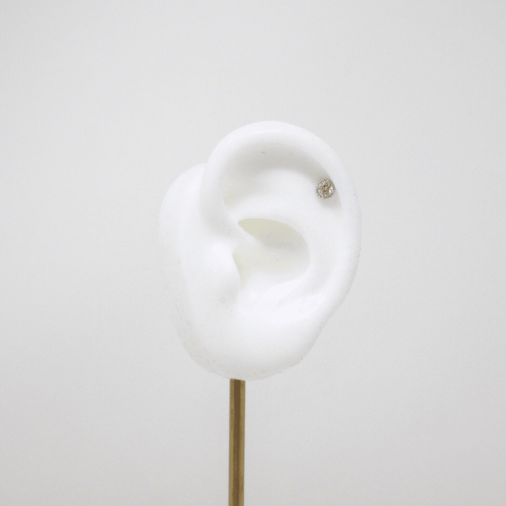 Crystal Halo Piercing - LAURA CANTU JEWELRY