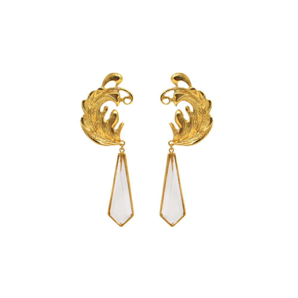 Defne Earrings - LAURA CANTU JEWELRY
