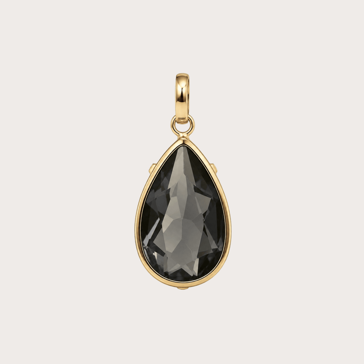 Dije Gota Grande Cristal - LAURA CANTU JEWELRY
