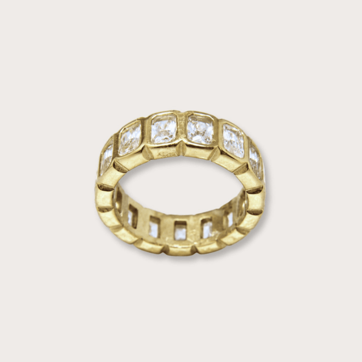 Eternity Rhinestone Ring - LAURA CANTU JEWELRY