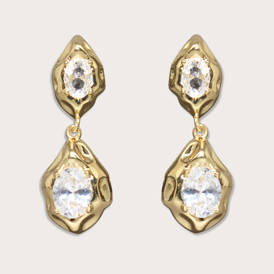 Gothic Marquis Earrings - LAURA CANTU JEWELRY
