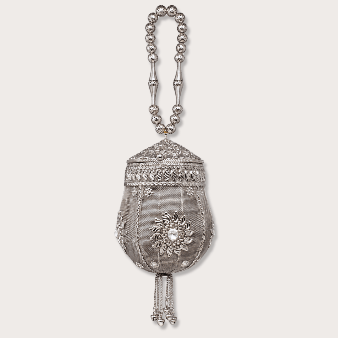 Handmade Brass Bag Small XI - LAURA CANTU JEWELRY