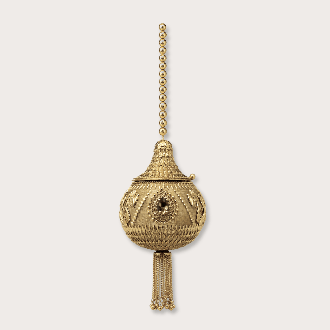Handmade Brass Bag XIV - LAURA CANTU JEWELRY