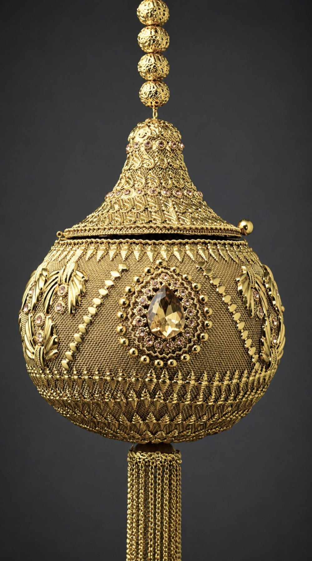 Handmade Brass Bag XIV - LAURA CANTU JEWELRY