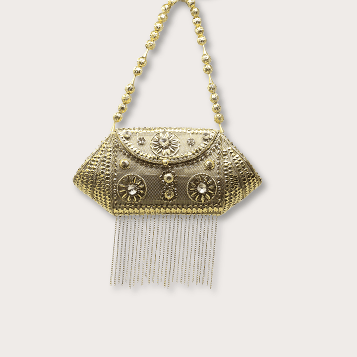 Handmade Brass Bag XIX - LAURA CANTU JEWELRY