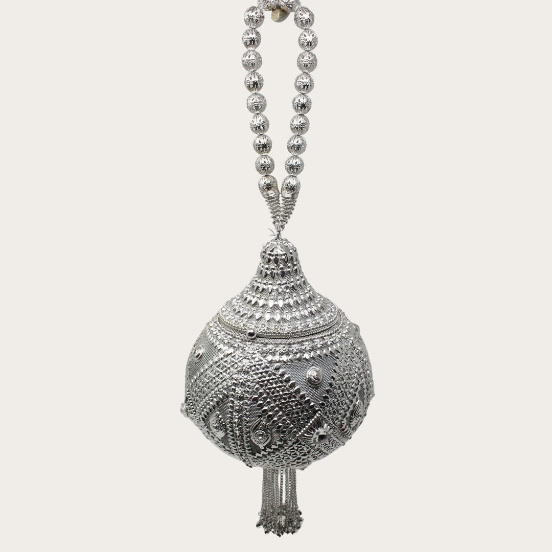 Handmade Brass Bag XXI - LAURA CANTU JEWELRY