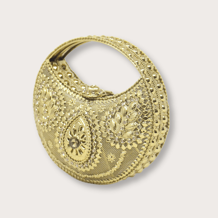 Handmade Brass Handbag Small VII - LAURA CANTU JEWELRY