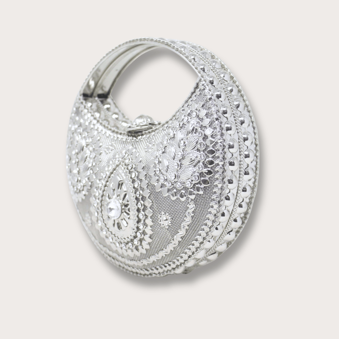 Handmade Brass Handbag Small VIII - LAURA CANTU JEWELRY