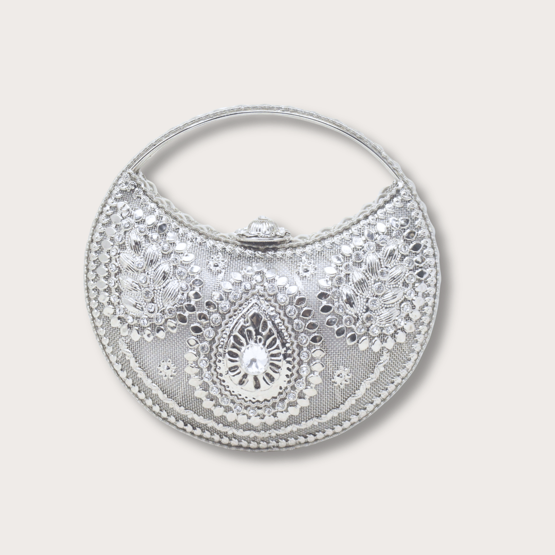 Handmade Brass Handbag Small VIII - LAURA CANTU JEWELRY