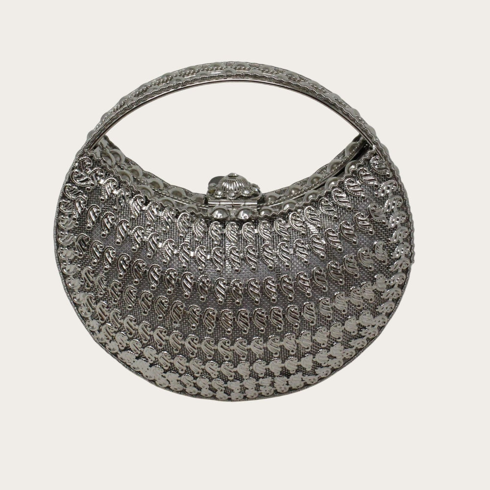 Handmade Brass Handbag Small XI - LAURA CANTU JEWELRY