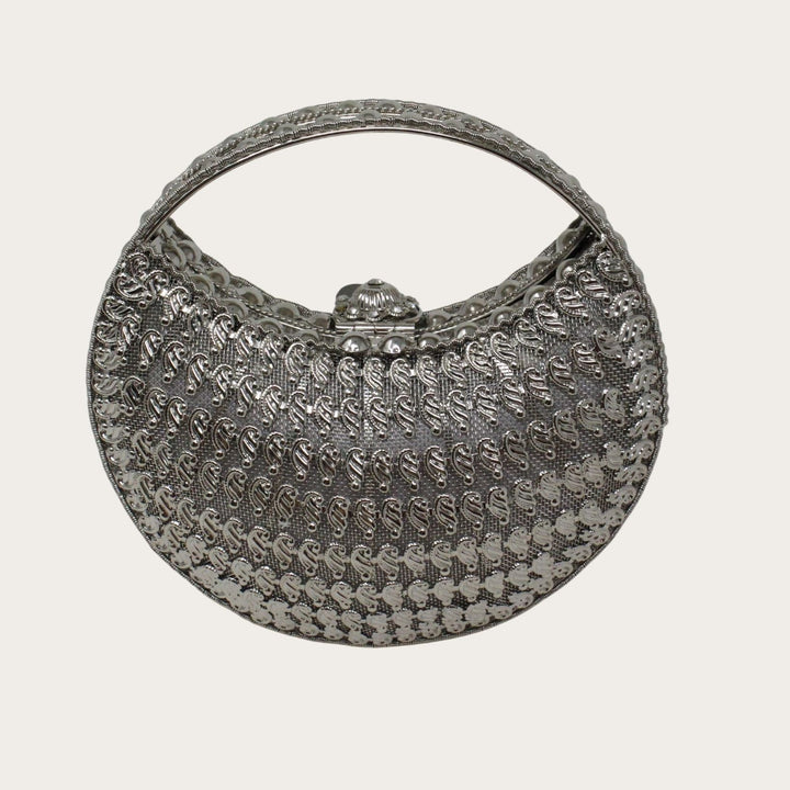 Handmade Brass Handbag Small XI - LAURA CANTU JEWELRY