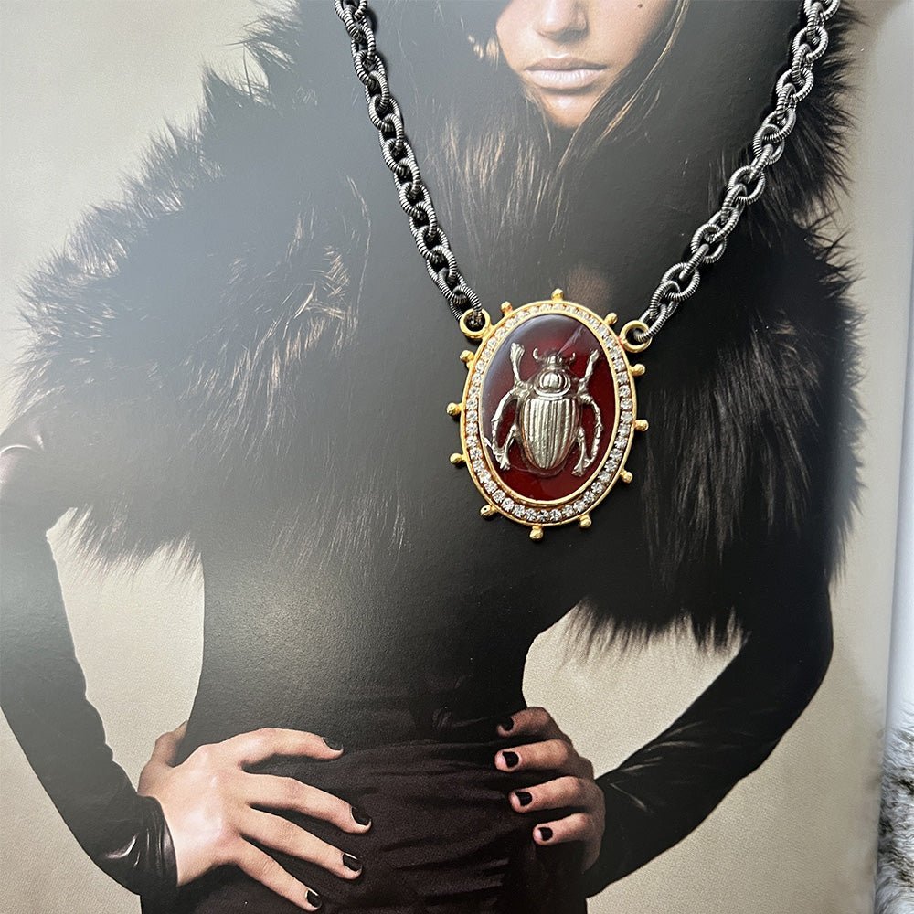 Immortal Story - Beetle - LAURA CANTU JEWELRY US