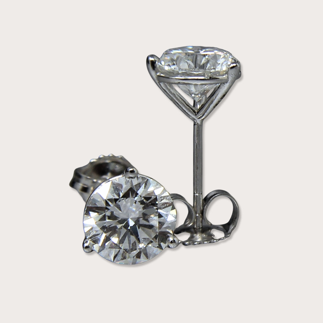 Lab Diamonds Martini Studs 2.12ct - LAURA CANTU JEWELRY