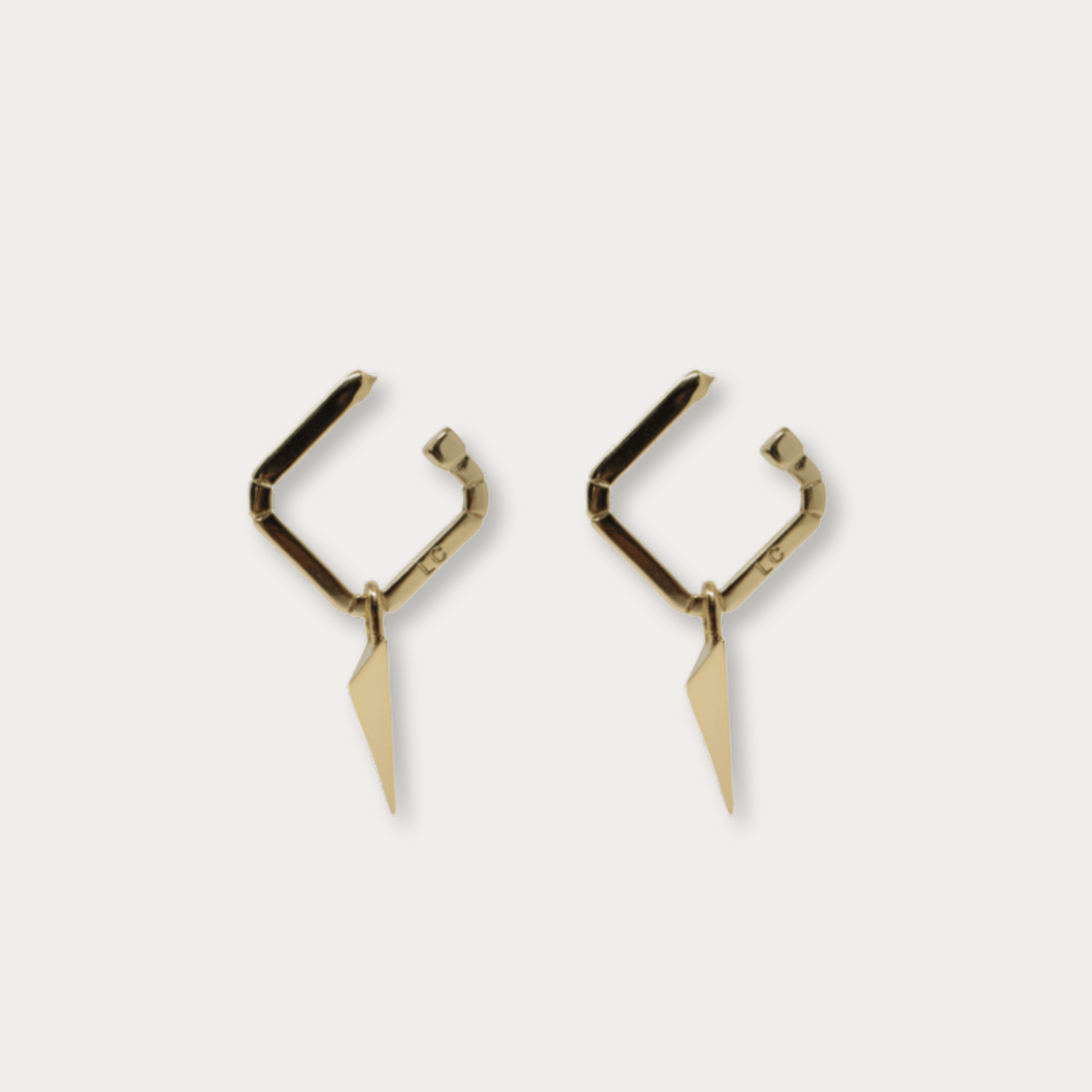 Lola Earrings Medium - LAURA CANTU JEWELRY