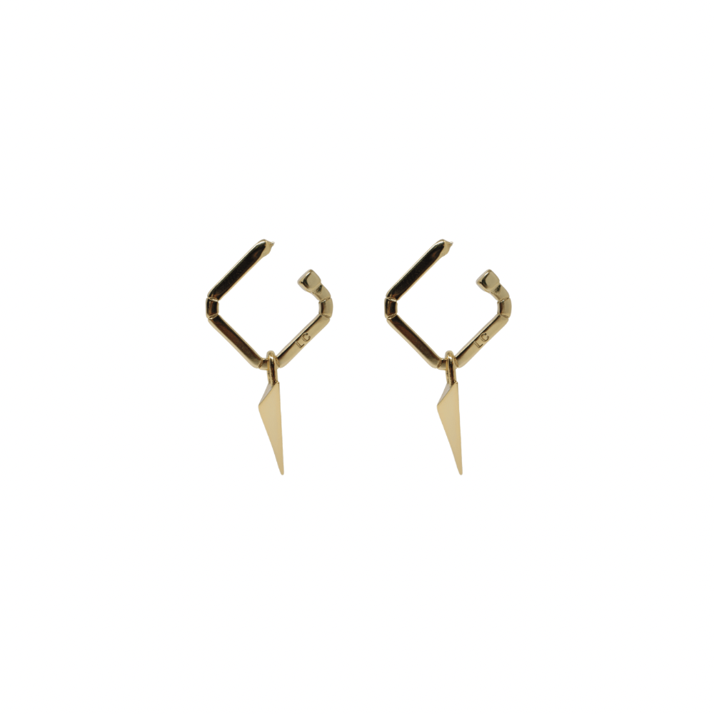 Lola Earrings Medium - LAURA CANTU JEWELRY US