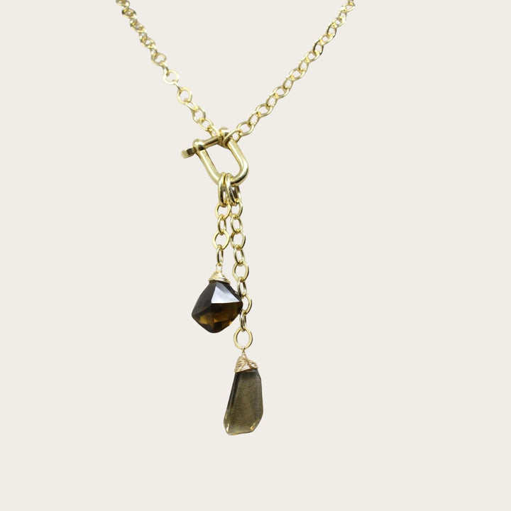 Lumna Lock Neckace VIII - LAURA CANTU JEWELRY