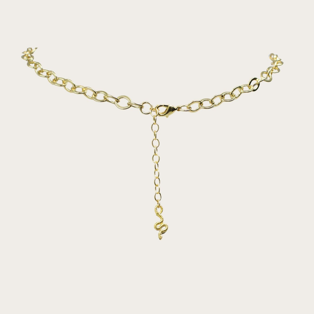 Lumna Lock Neckace VIII - LAURA CANTU JEWELRY