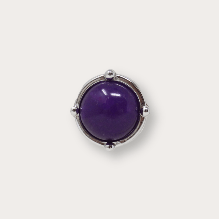 Luna Stud Silver - LAURA CANTU JEWELRY