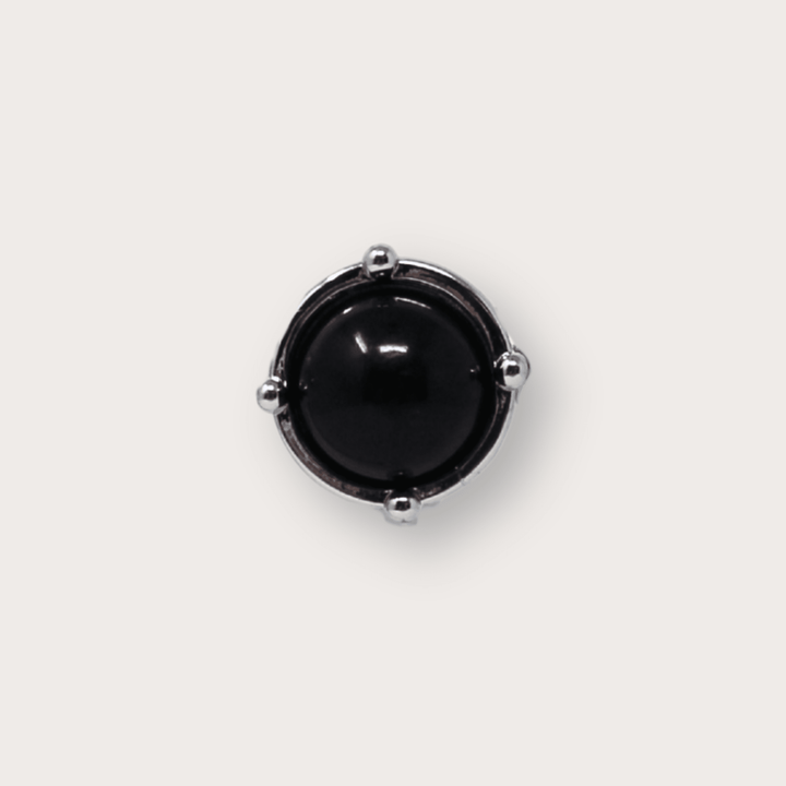 Luna Stud Silver - LAURA CANTU JEWELRY