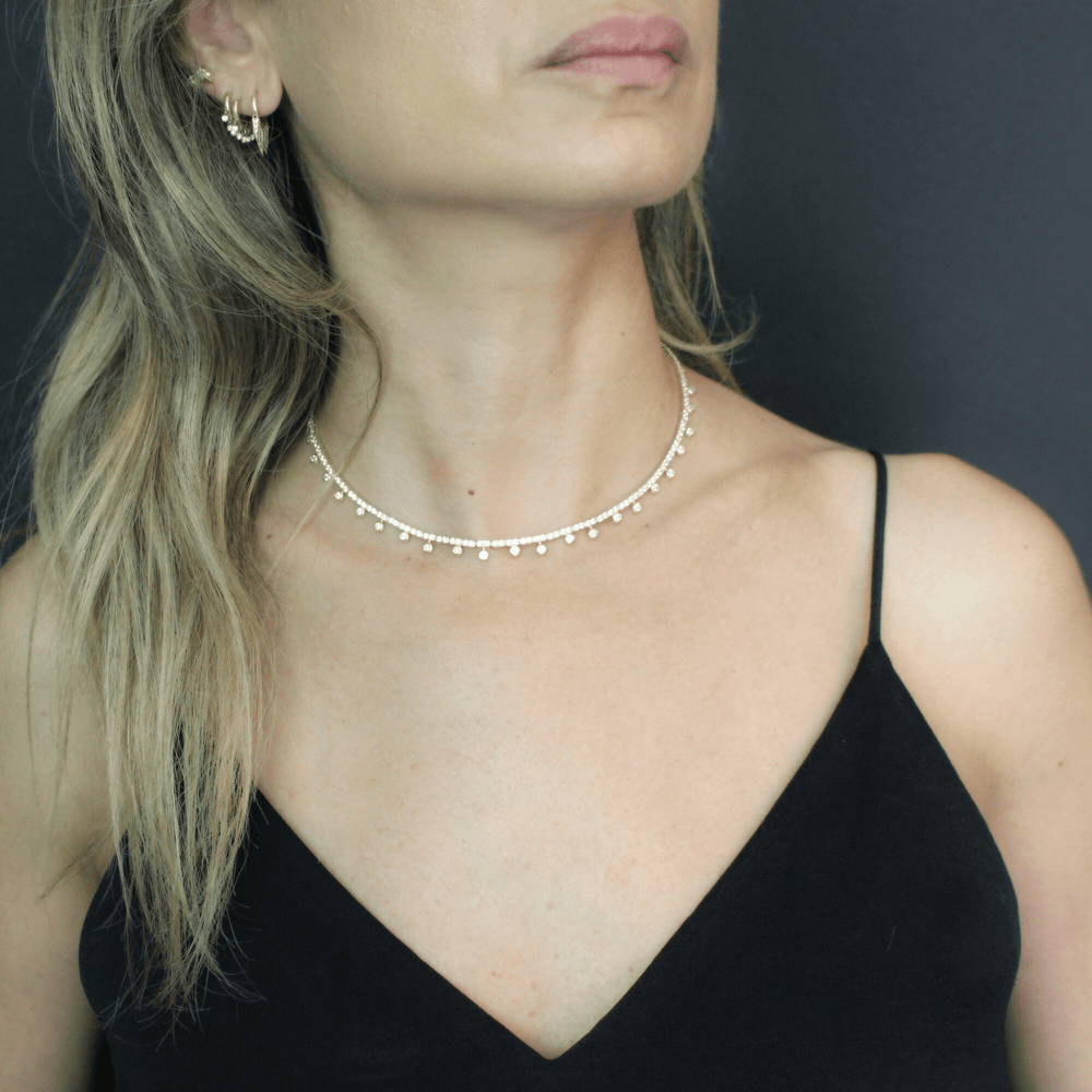 Manola Antique Gold Plated Necklace - LAURA CANTU JEWELRY