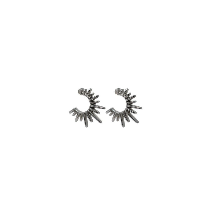 Maria Spiked Earrings Small - LAURA CANTU JEWELRY US