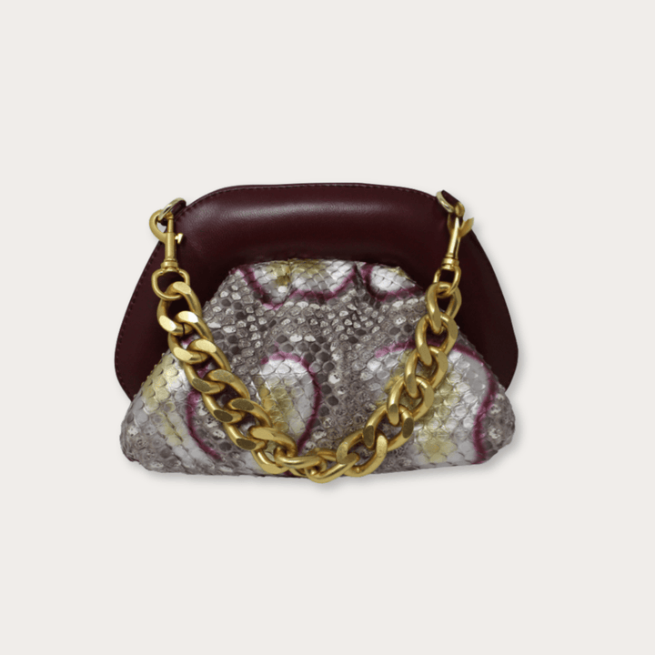 Marietta Snake Clutch - LAURA CANTU JEWELRY