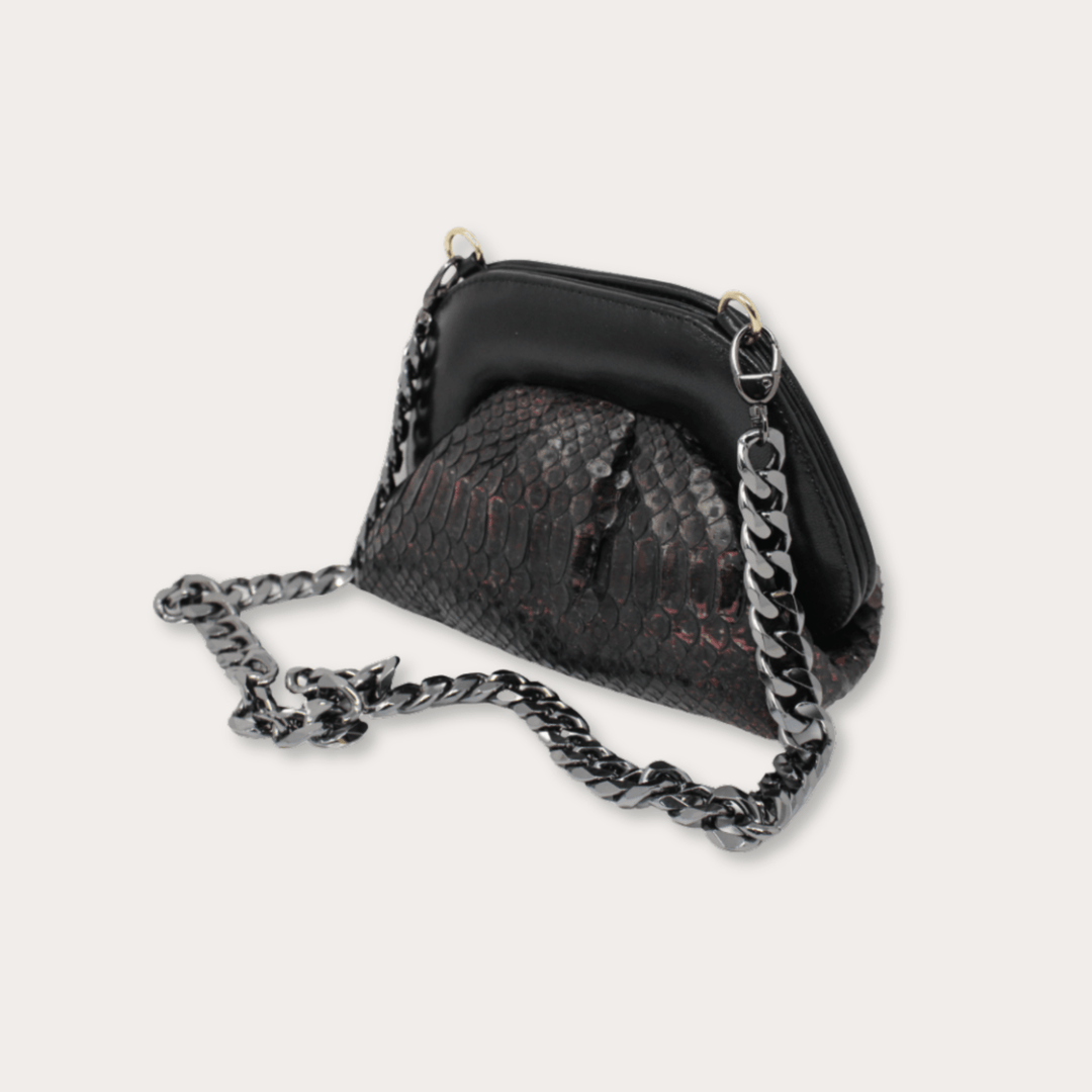 Marietta Snake Clutch - LAURA CANTU JEWELRY