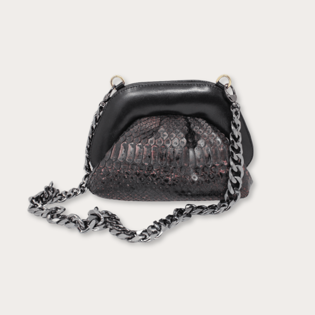 Marietta Snake Clutch - LAURA CANTU JEWELRY