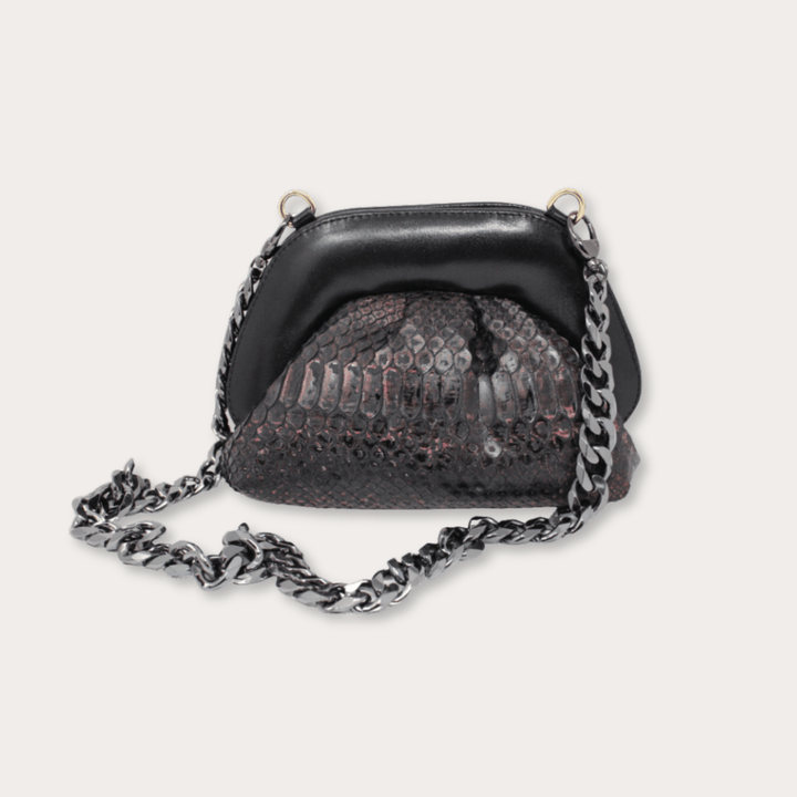 Marietta Snake Clutch - LAURA CANTU JEWELRY