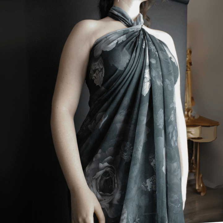Vintage Roses Scarf/Sarong - LAURA CANTU JEWELRY