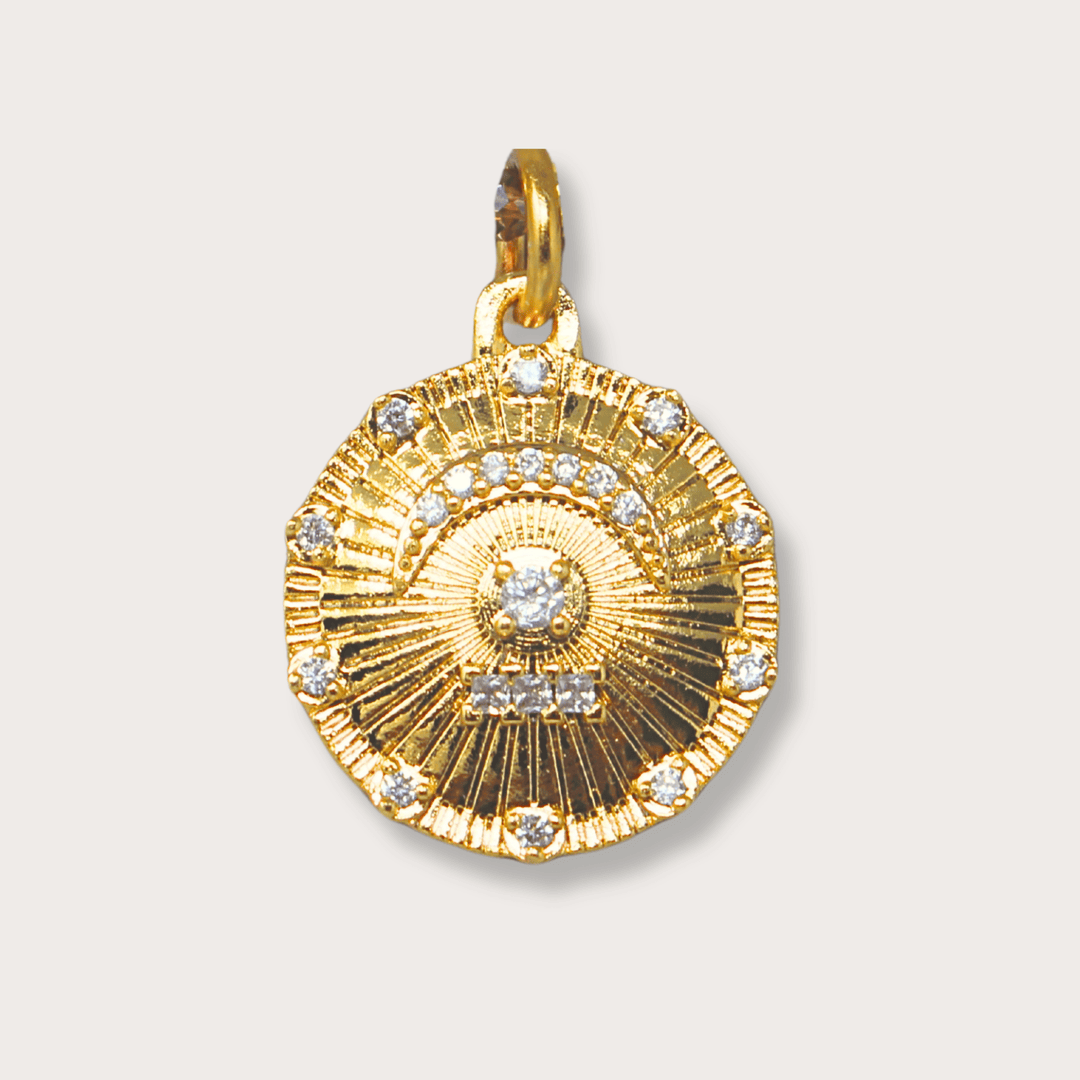 Medalla Luna - LAURA CANTU JEWELRY