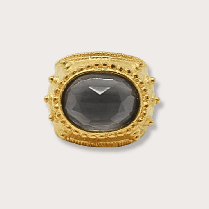 Medusa Ring (Smoke) - LAURA CANTU JEWELRY