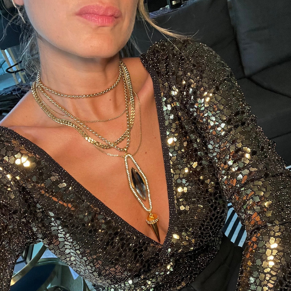 Michelle Necklace - LAURA CANTU JEWELRY