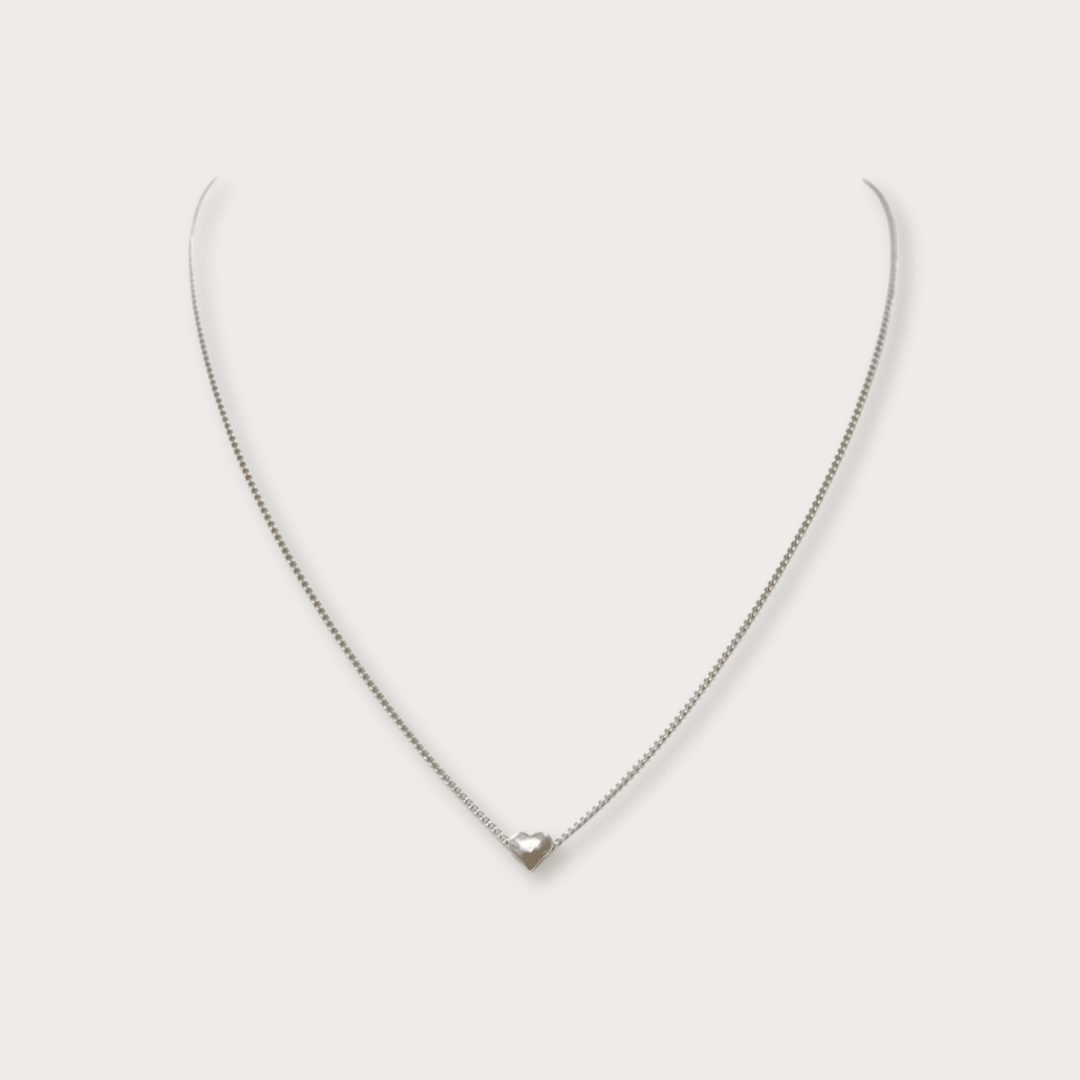 Mini Heart Necklace - LAURA CANTU JEWELRY