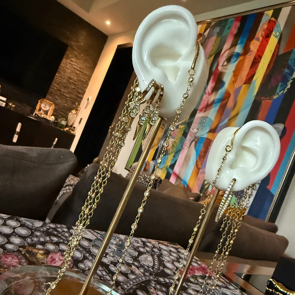 Paola Ear Hugger - LAURA CANTU JEWELRY