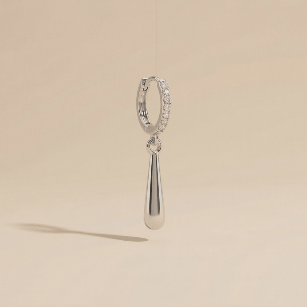 Piercing Large Drop - LAURA CANTU JEWELRY