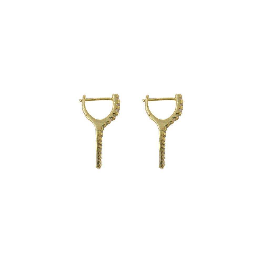 Piper Large Spike Earrings - LAURA CANTU JEWELRY US