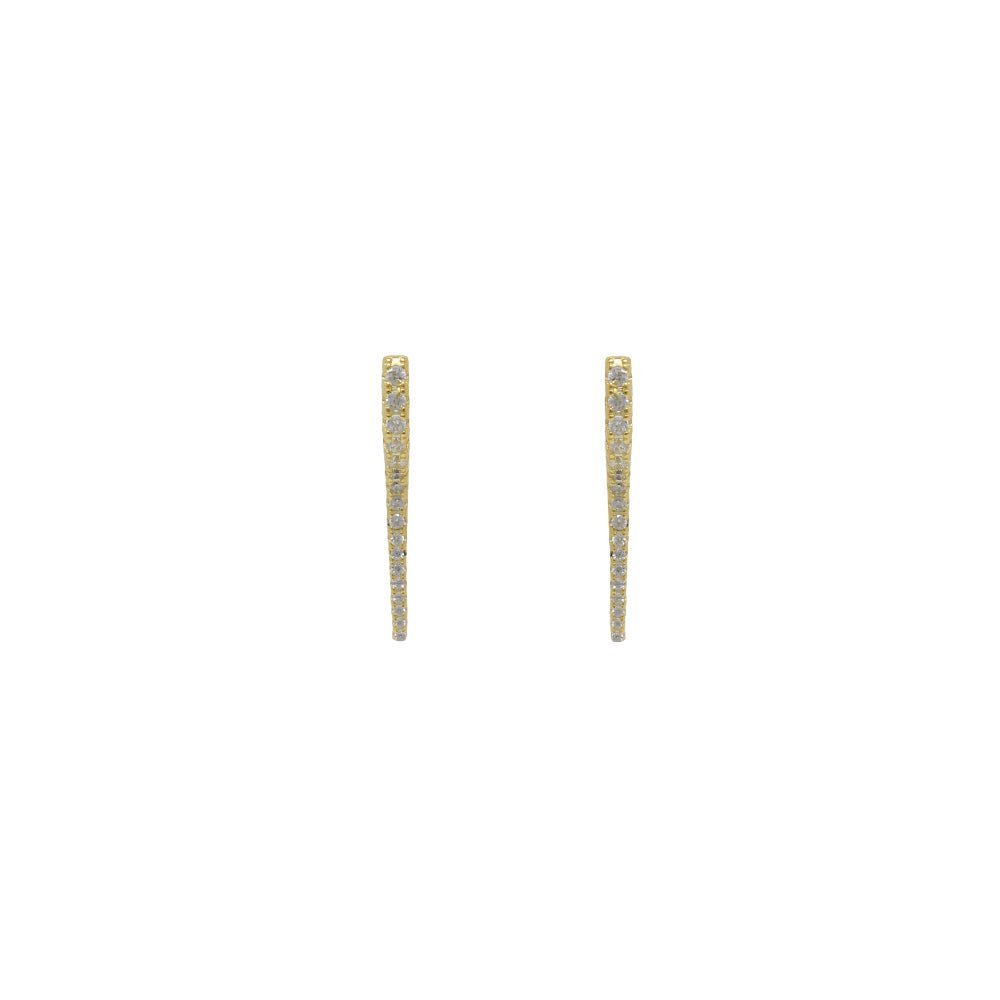 Piper Large Spike Earrings - LAURA CANTU JEWELRY US