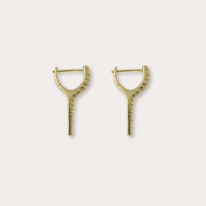 Piper Large Spike Earrings - LAURA CANTU JEWELRY