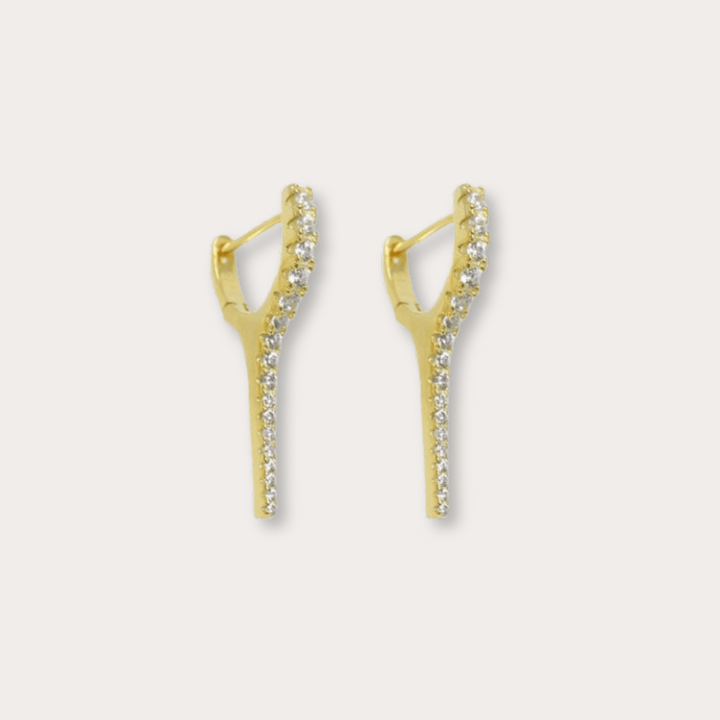 Piper Large Spike Earrings - LAURA CANTU JEWELRY