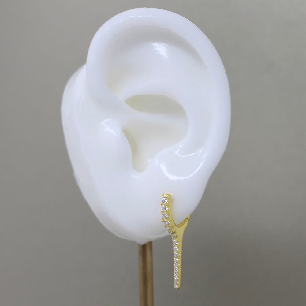 Piper Large Spike Earrings - LAURA CANTU JEWELRY