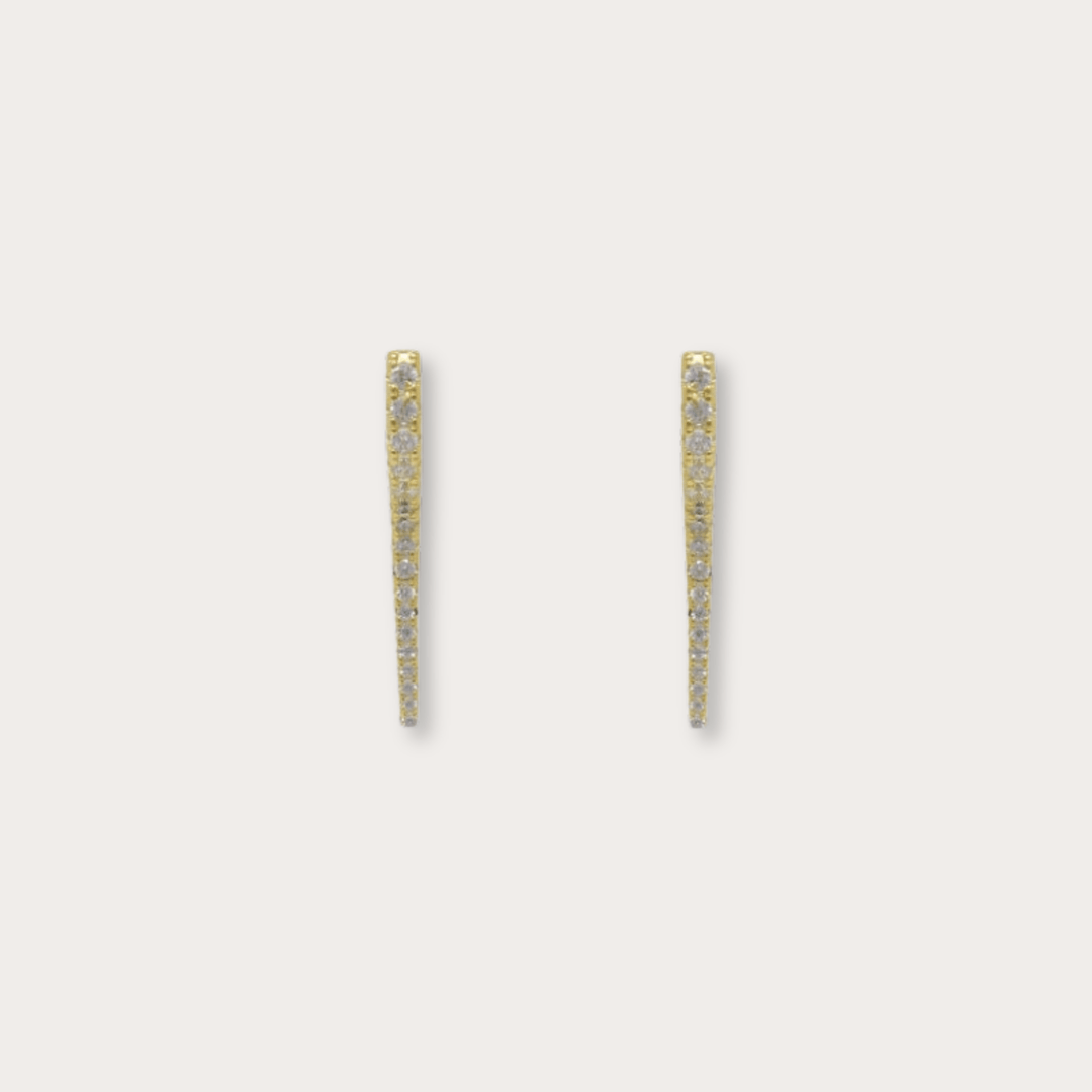 Piper Large Spike Earrings - LAURA CANTU JEWELRY