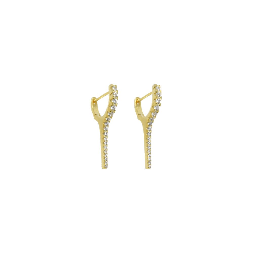 Piper Large Spike Earrings - LAURA CANTU JEWELRY US