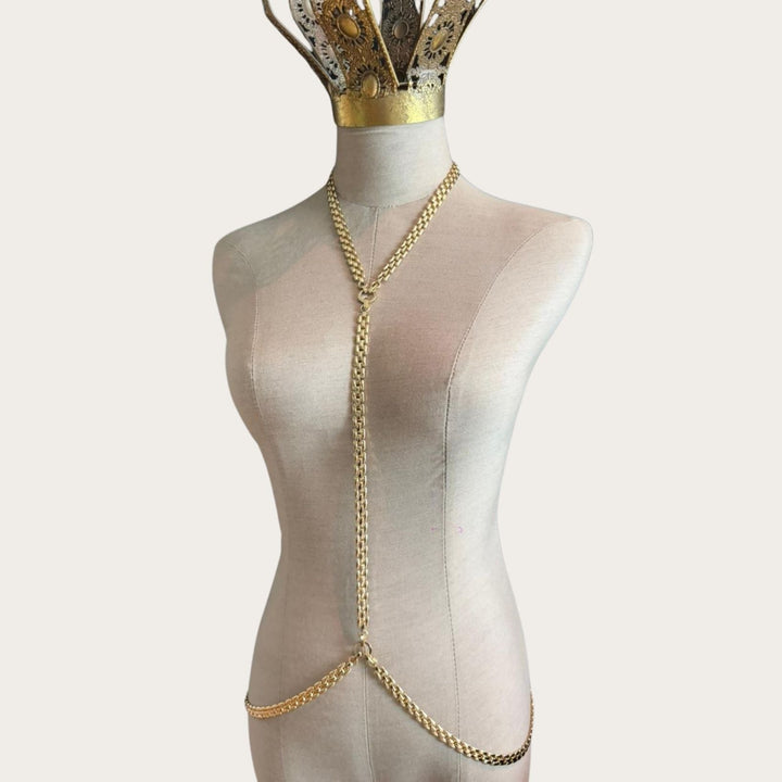 Plain Georgia Body Chain - LAURA CANTU JEWELRY