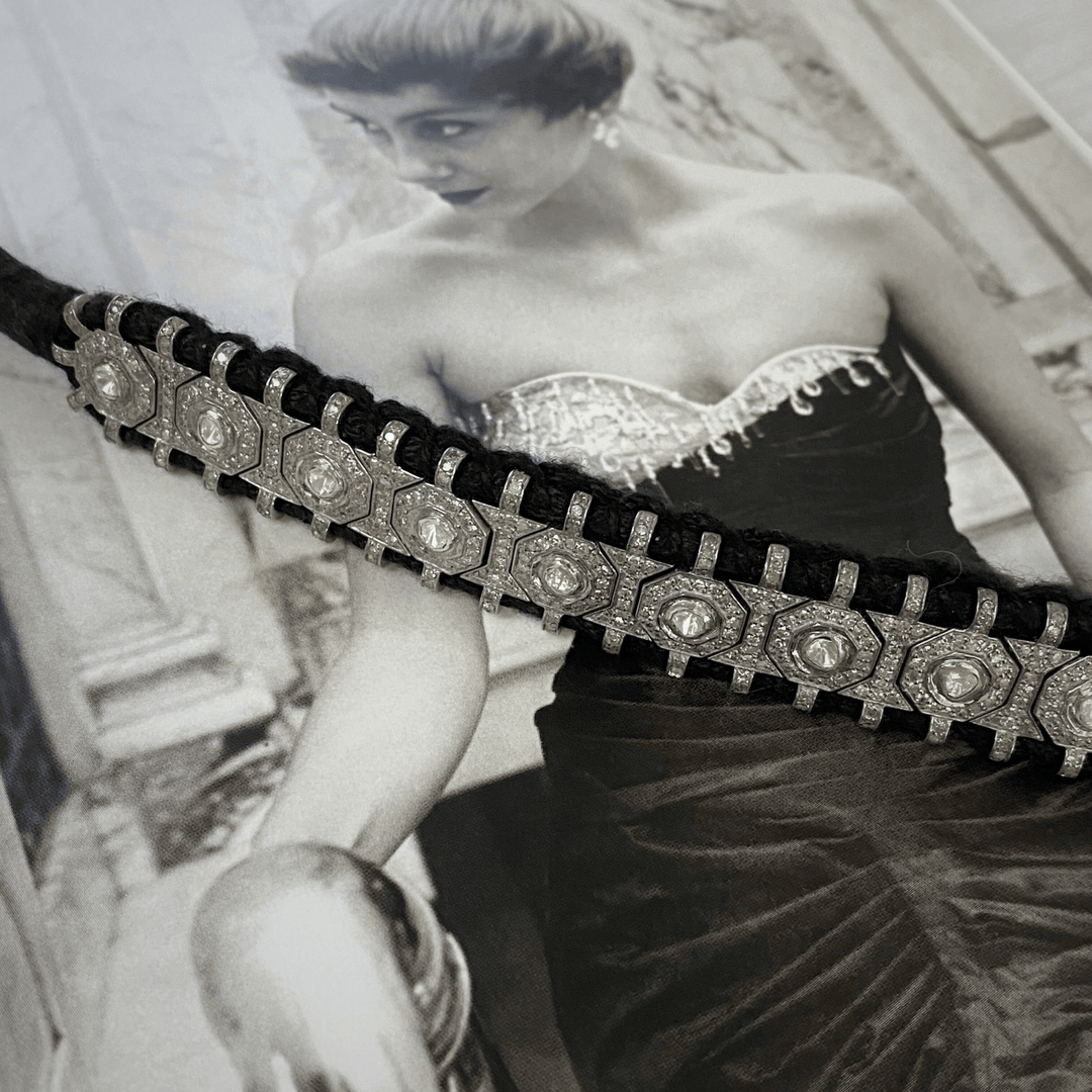 Pulsera Macramé Diamante - LAURA CANTU JEWELRY